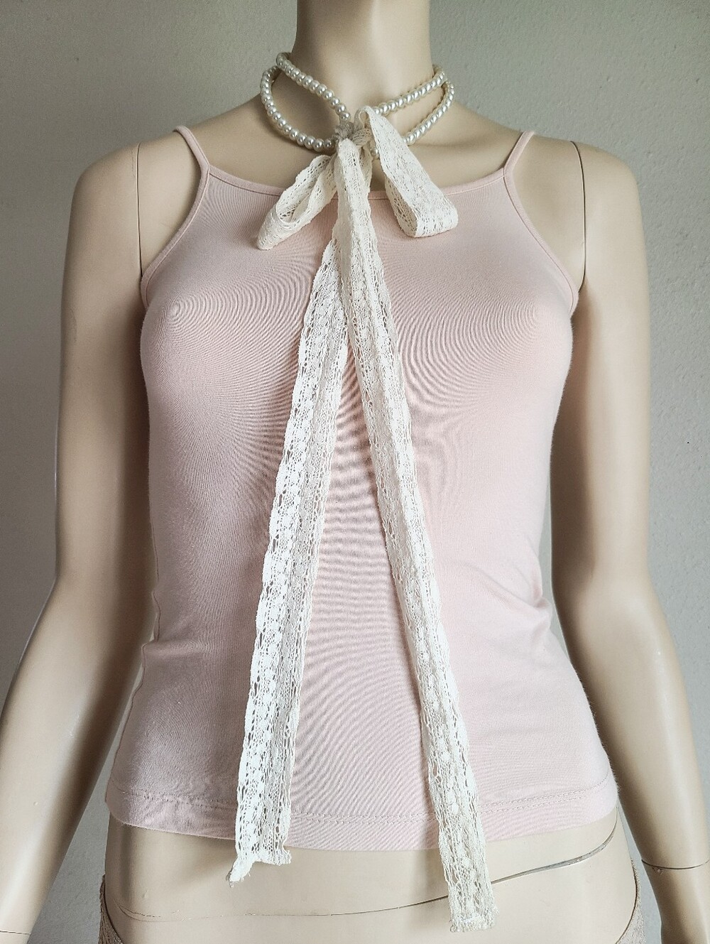 Elegant Ivory Pearl Bow Necklace - Women Jewelry